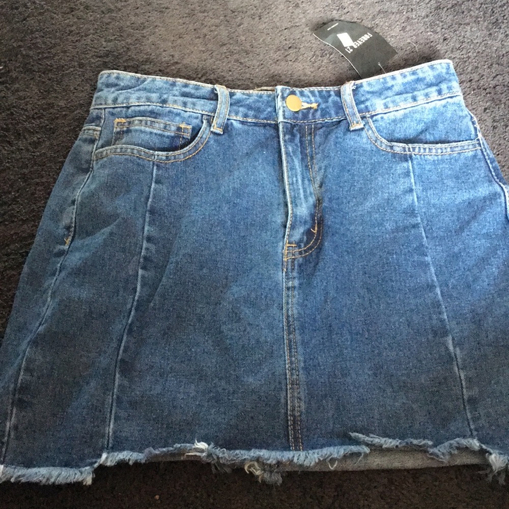 Denim skirt